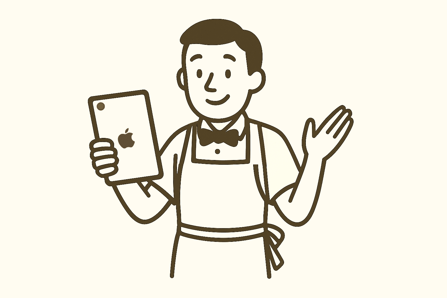 一台平板，解決手忙腳亂